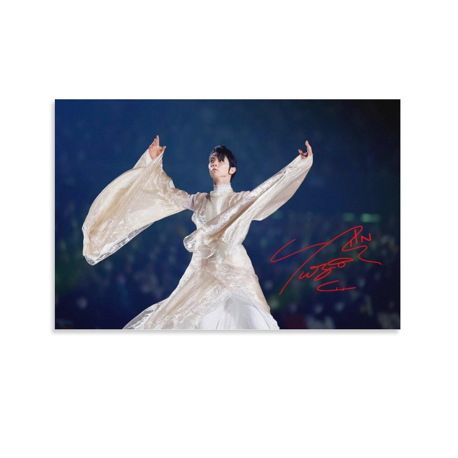 Amazon.co.jp: 羽生結弦フィギュアスケーターのアートポスター (19